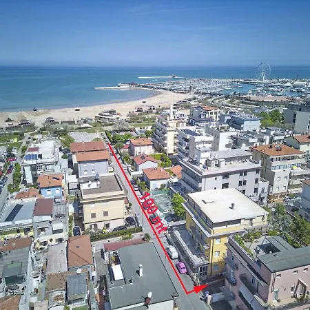 Appartement Casa Ledrugge 100m From The Sea Darsena Rimini