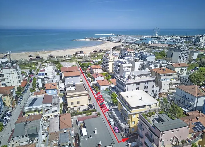 Apartment Casa Ledrugge 100m From The Sea Darsena Rimini